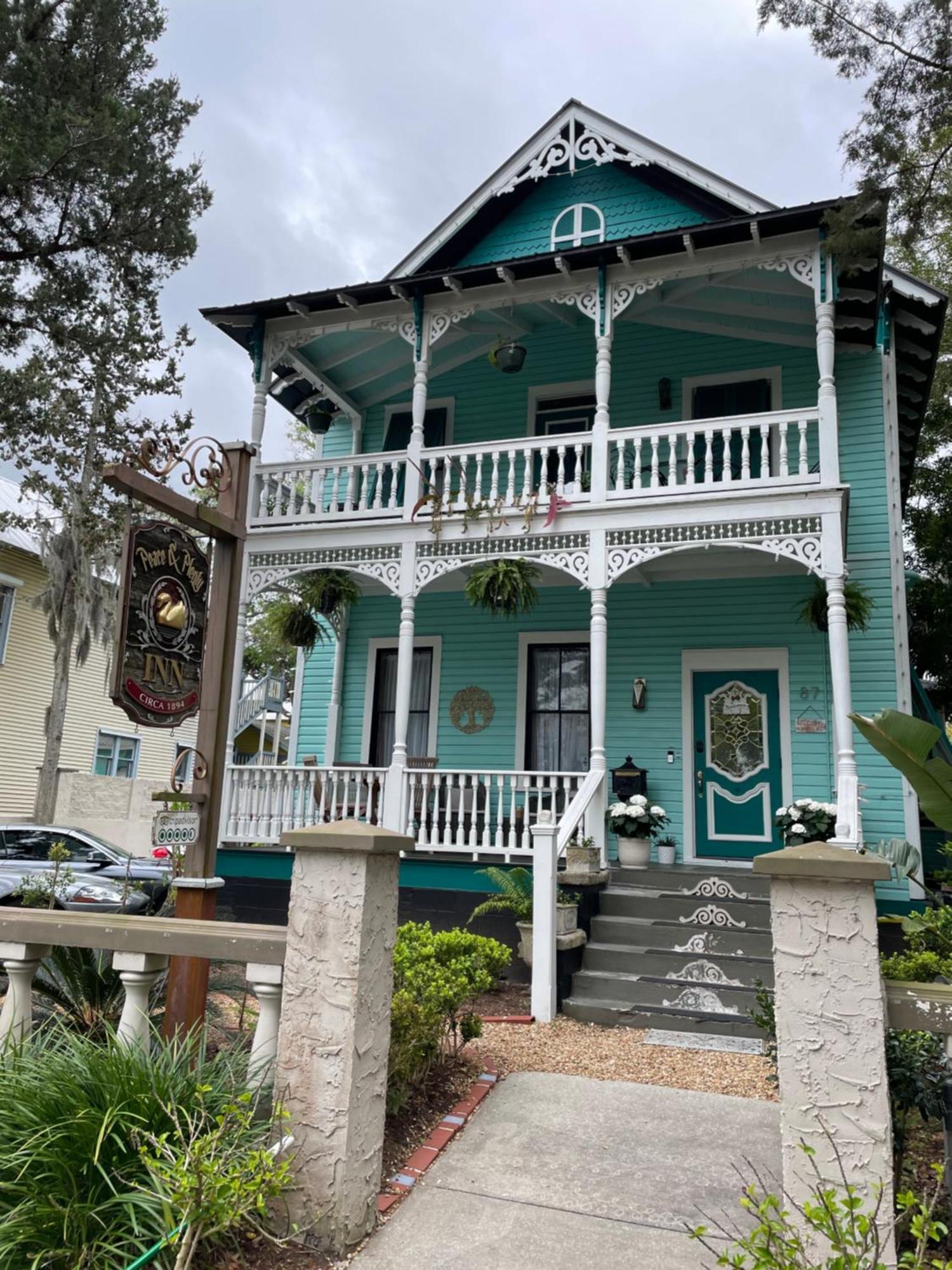 Peace & Plenty Inn Bed And Breakfast Downtown St Augustine-Adults Only St. Augustine Exterior photo